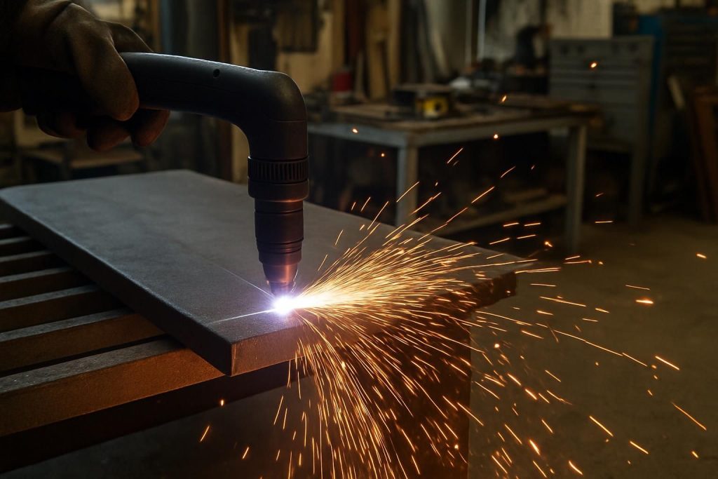 The role of electrodes in plasma cutting